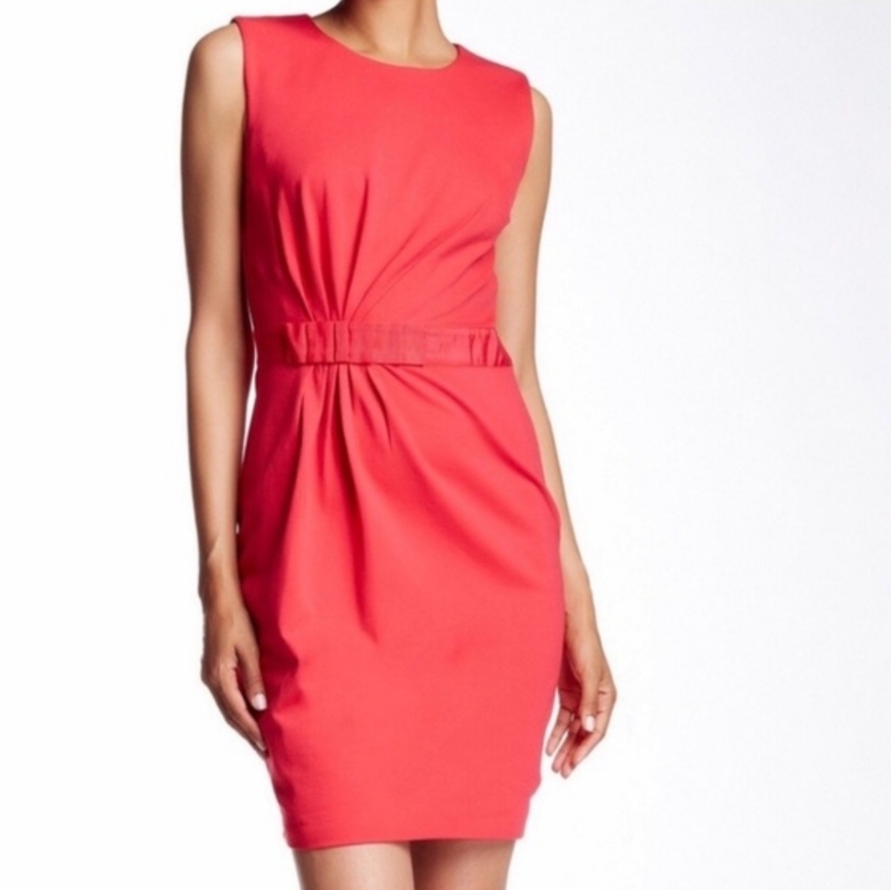Ted Baker Coral Sleeveless Mini Dress